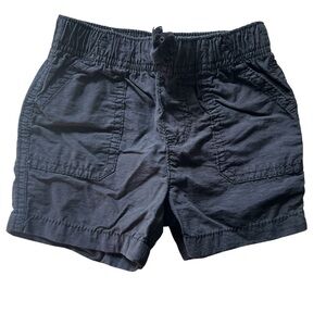 Jumping Beans Black Drawstring Shorts | 12M